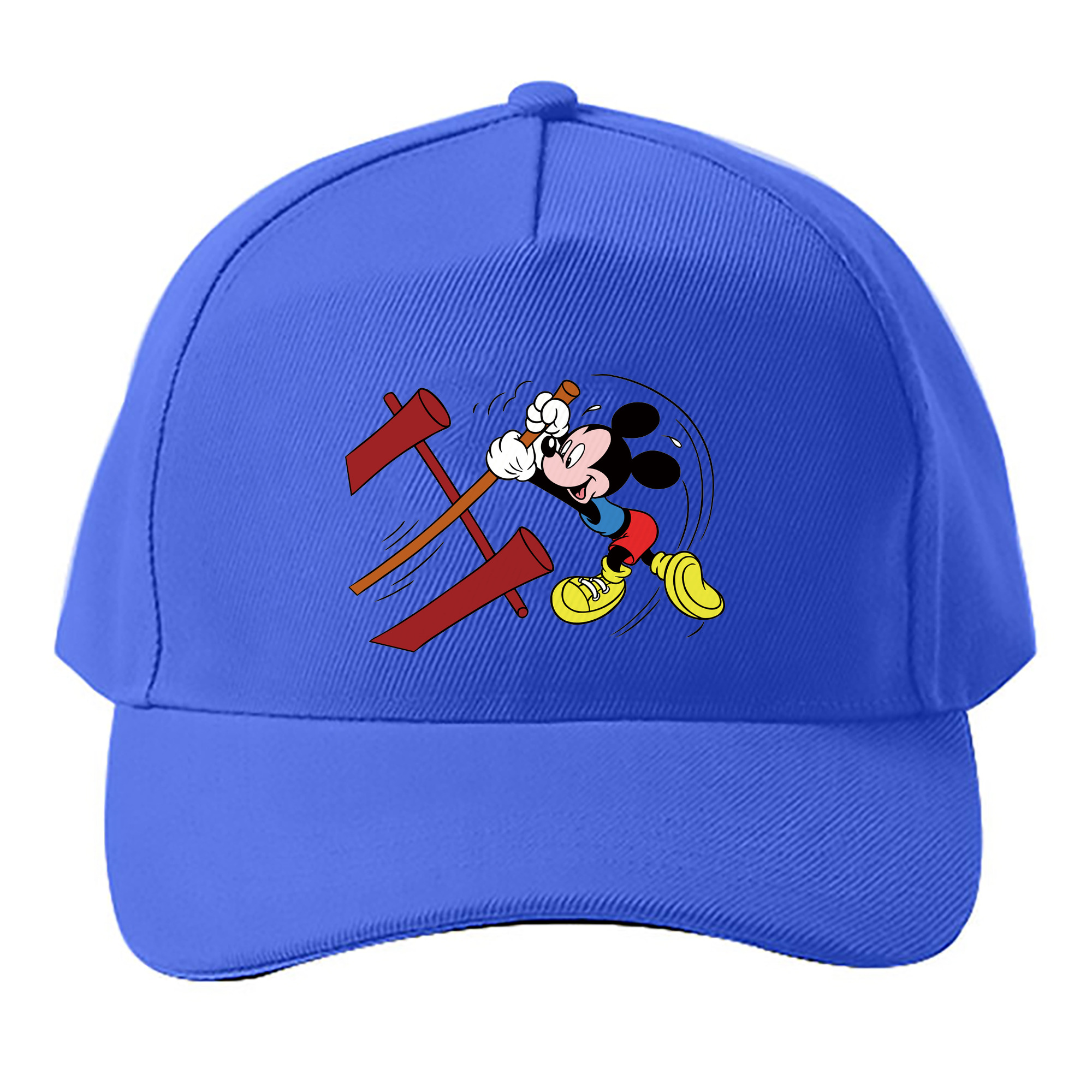 （画像用） ミッキーマウス Mickey Mouse ベースボールキャップ 綿100％ 男女兼用 帽子 スポーツ